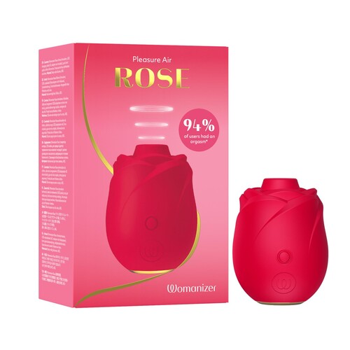 Womanizer Pleasure Air Rose - Product and Packaging