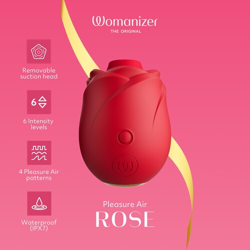 Womanizer Pleasure Air Rose - Features