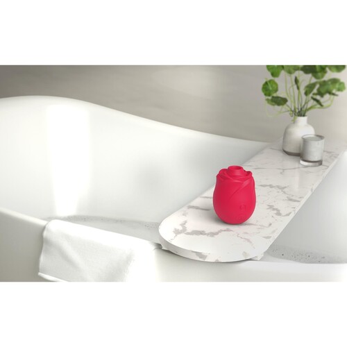 Womanizer Pleasure Air Rose - Lifestyle Shot - In Bathroom