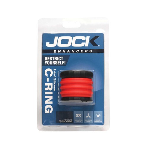 2 in 1 Silicone Cock Ring packaging