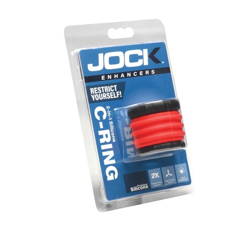 2 in 1 Silicone Cock Ring packaging