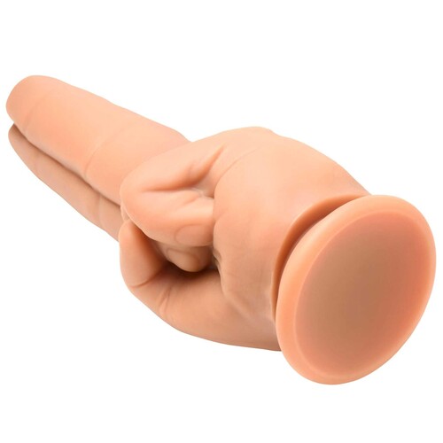 The Pleaser Double Finger Silicone Dildo