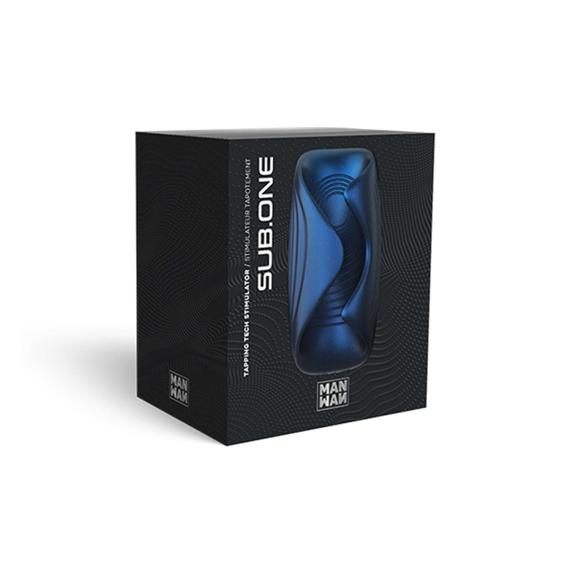 ManMan Sub One Tapping Stimulator blue box