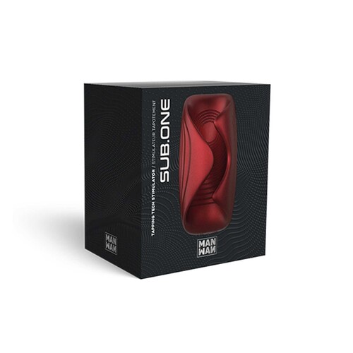 ManMan Sub One Tapping Stimulator red packaging