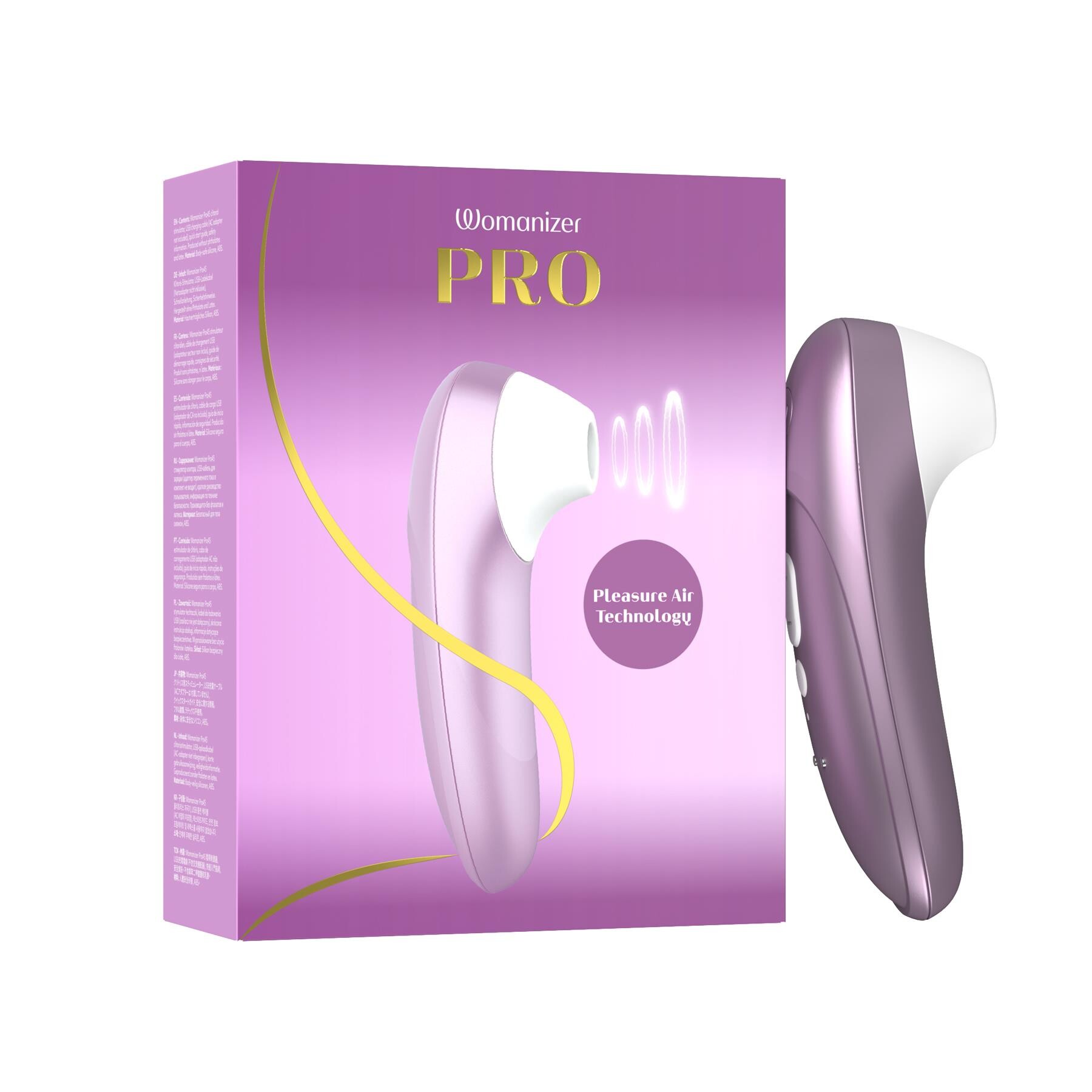 Womanizer Pleasure Air Pro - Product and Packaging