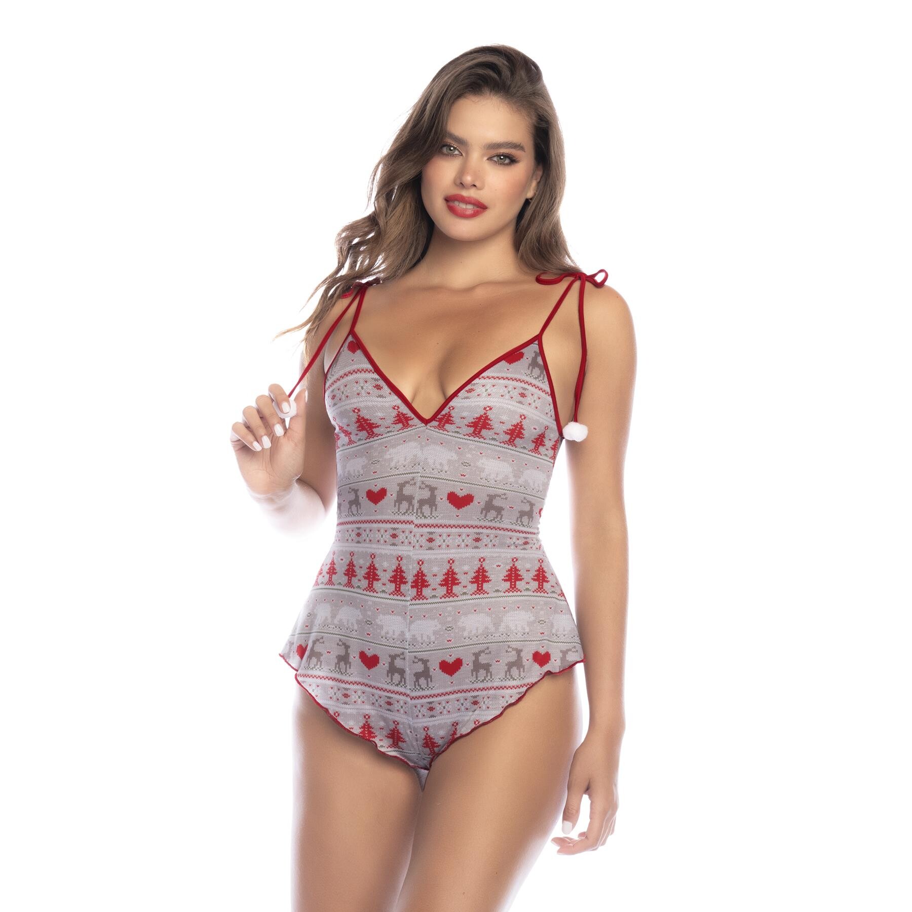 HOLIDAY SLEEP CHEMISE front