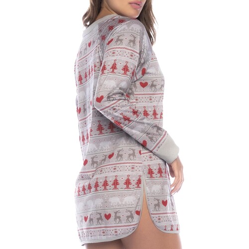 HOLIDAY SLEEP CHEMISE back cropped