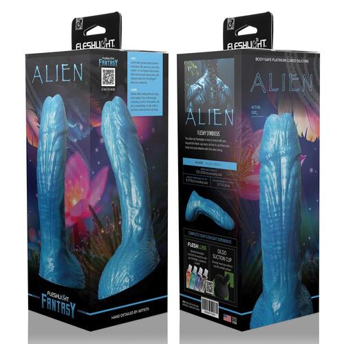 Fleshlight Fantasy Alien Silicone Dildo packaging
