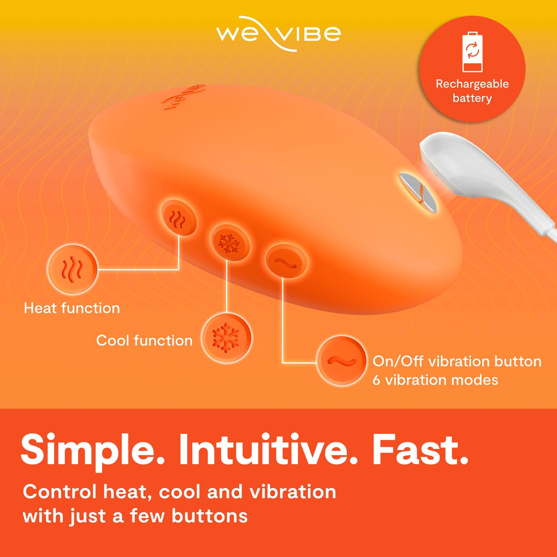 We Vibe Temp - Features and Charging