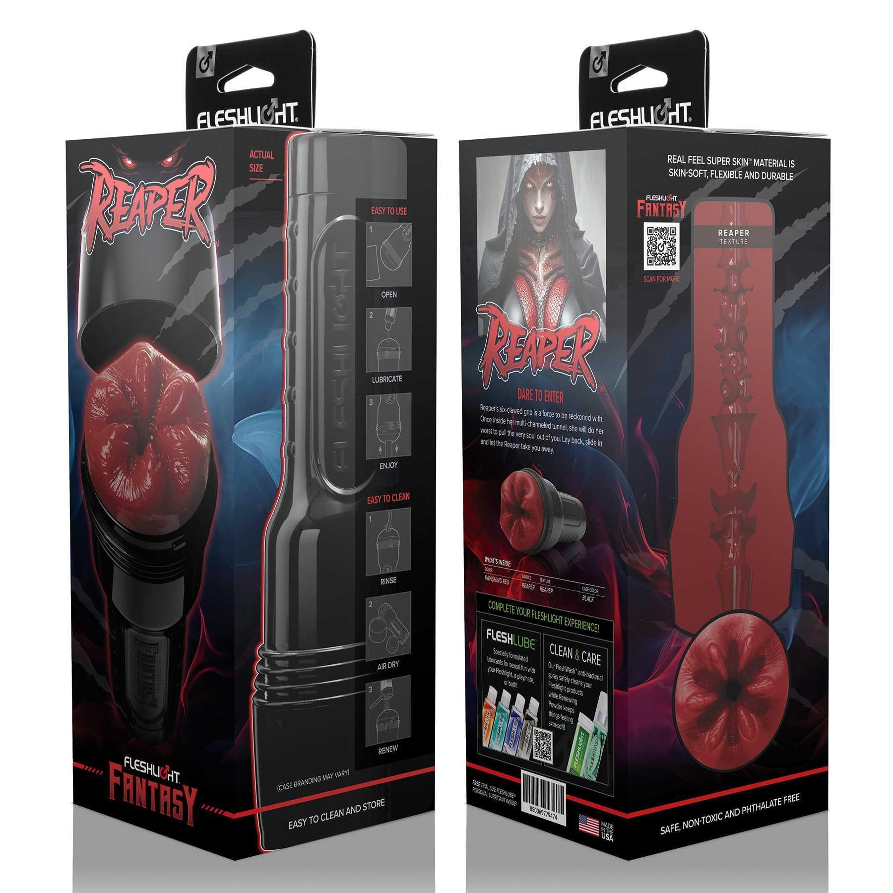 Fleshlight Fantasy Reaper Stroker packaging