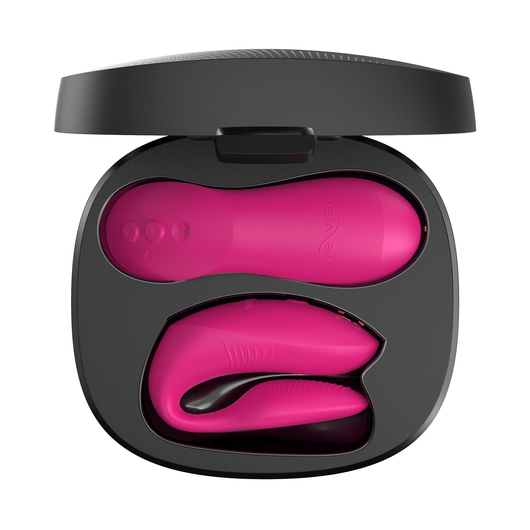 We-Vibe Chorus Pro App Enabled Couples Vibrator - Product in Case - Pink