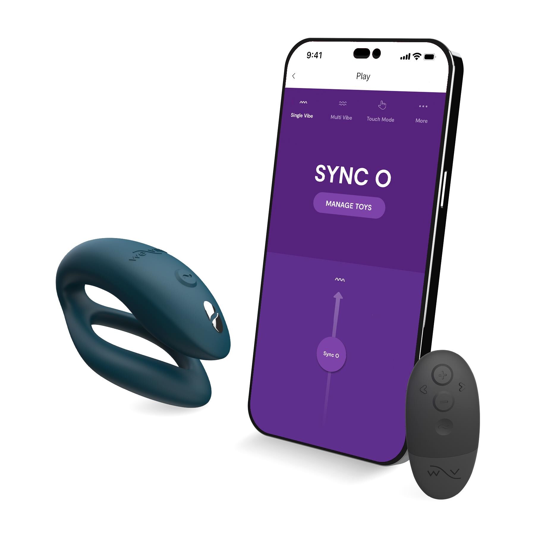 Womanizer + We-Vibe Lust & Lux Collection - Synco O App and Product