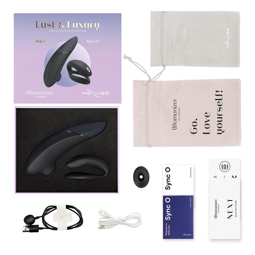 Womanizer + We-Vibe Lust & Lux Collection - All Components