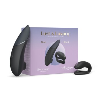 Womanizer + We-Vibe Lust & Lux Collection - Product and Box
