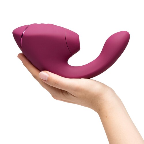 Womanizer Next Duo Dual Stimulator - Hand Shot