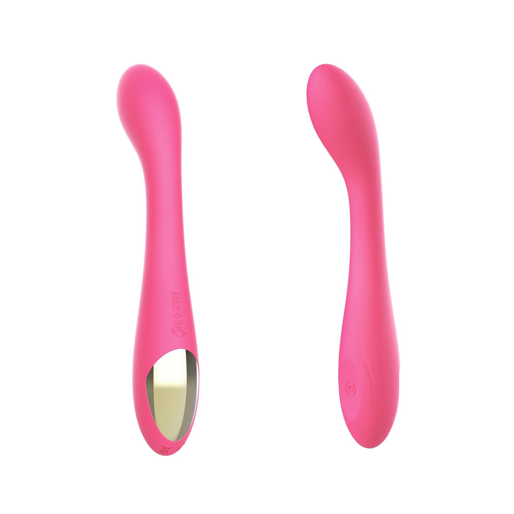 Adam & Eve Svelte G-Spot Vibrator - Product Shot - Front and Back