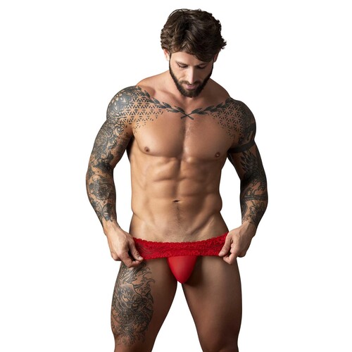 SASSY LACE SKIRT JOCKSTRAP 4