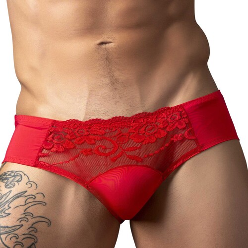 SASSY LACE BIKINI SOLID POUCH 1