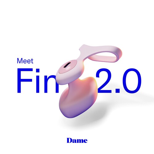 Dame Fin Finger Vibrator features 1