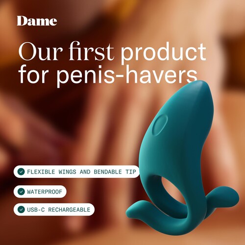 Dame Hug Vibrating Penis Enhancer features 3