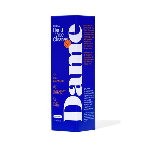 Dame Hand And Vibe Cleaner package