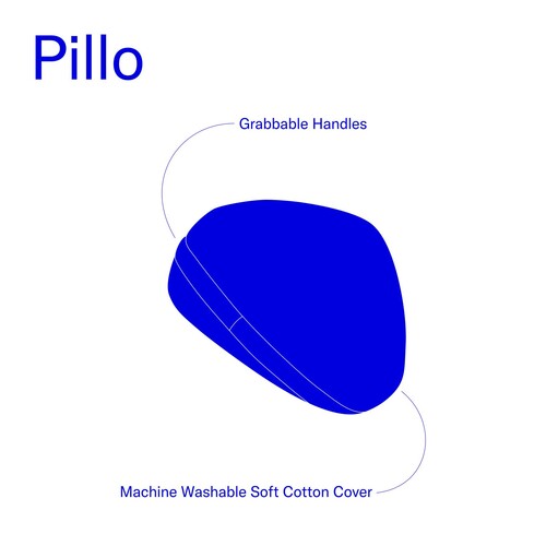 Dame Pillo Sex Pillow showing cover machine washable feature