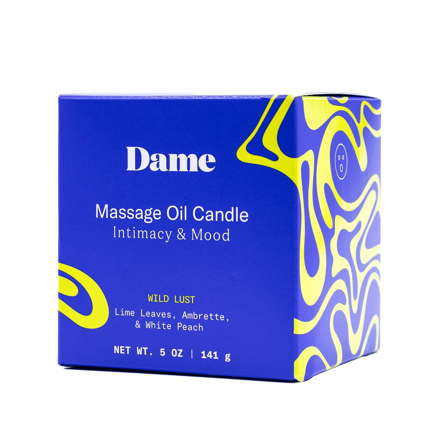 Dame Massage Candle- white peach