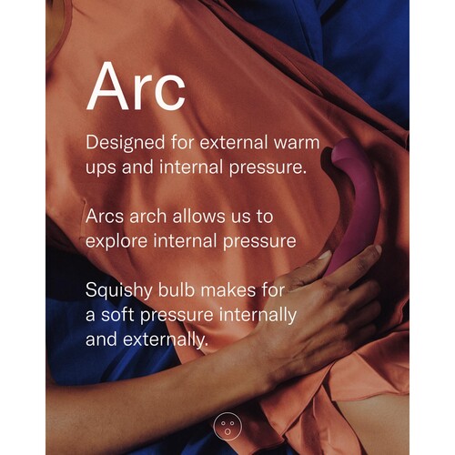 Dame Arc G-Spot Vibrator lifestyle shot 1