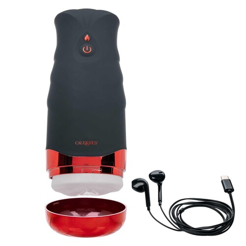 Xcess Hot Moaning Pussy Stroker w/Headphones