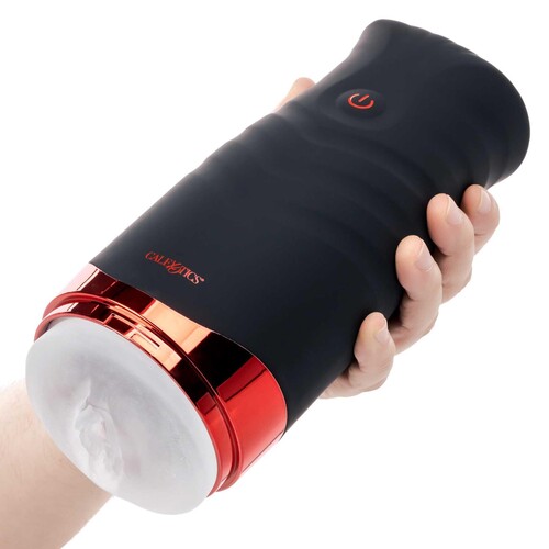 Xcess Gyrating Power Pussy Stroker hand held