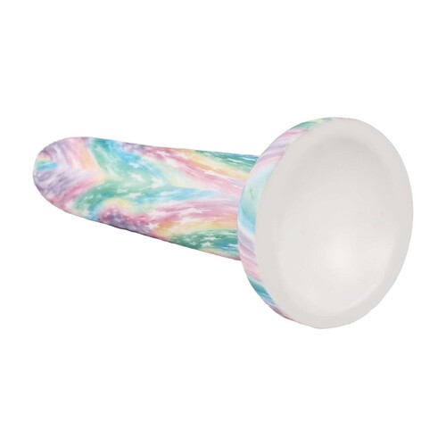 RAINBOW GALAXY DILDO 8 inch suction cup