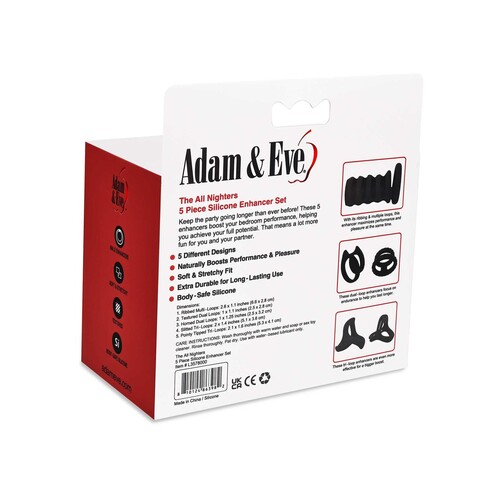 THE ALL NIGHTERS KIT back of package