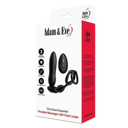 The Great Expander Prostate Massager packaging