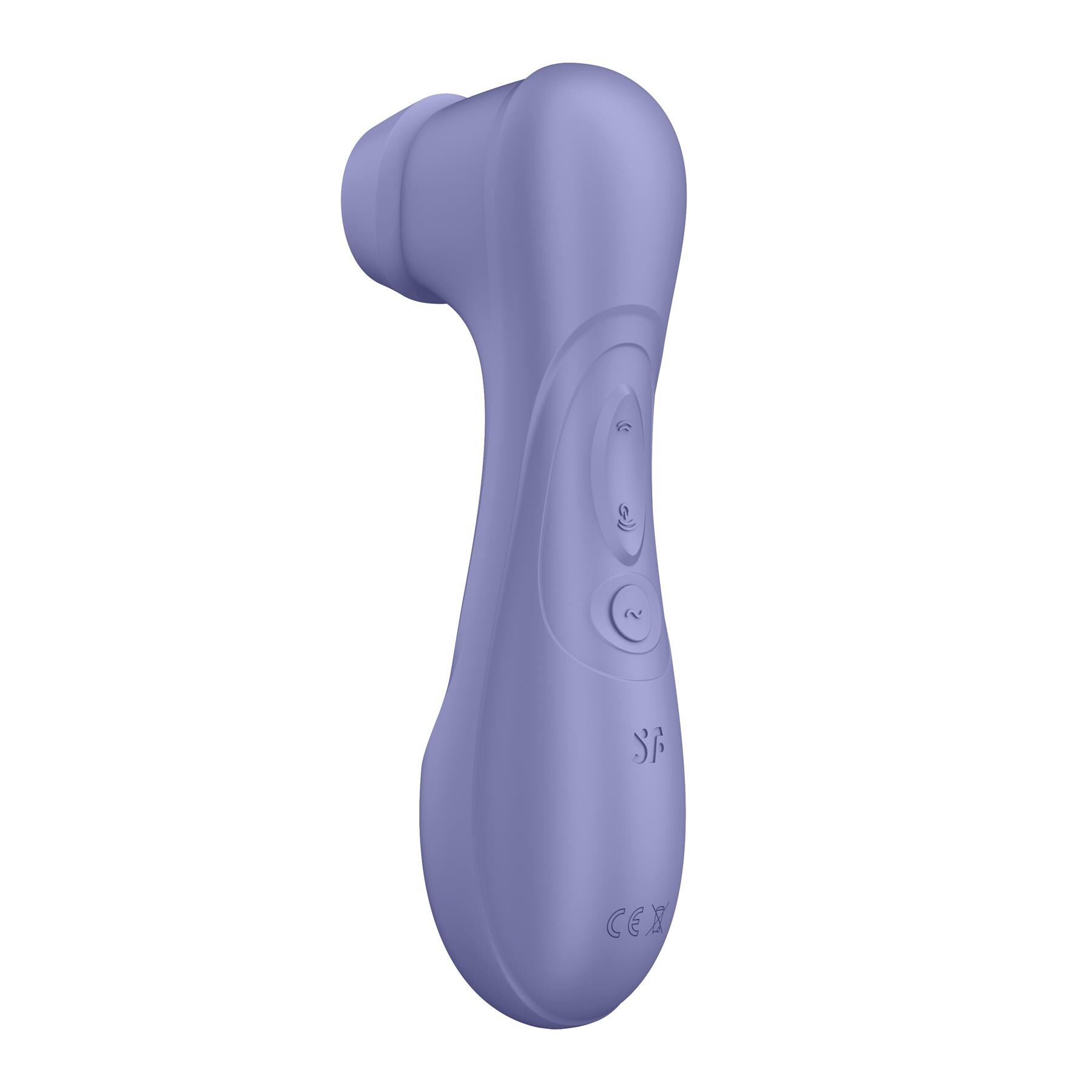 Satisfyer Pro 2 Gen 3 Liquid Air Clitoral Stimulator with Bluetooth full view color lilac