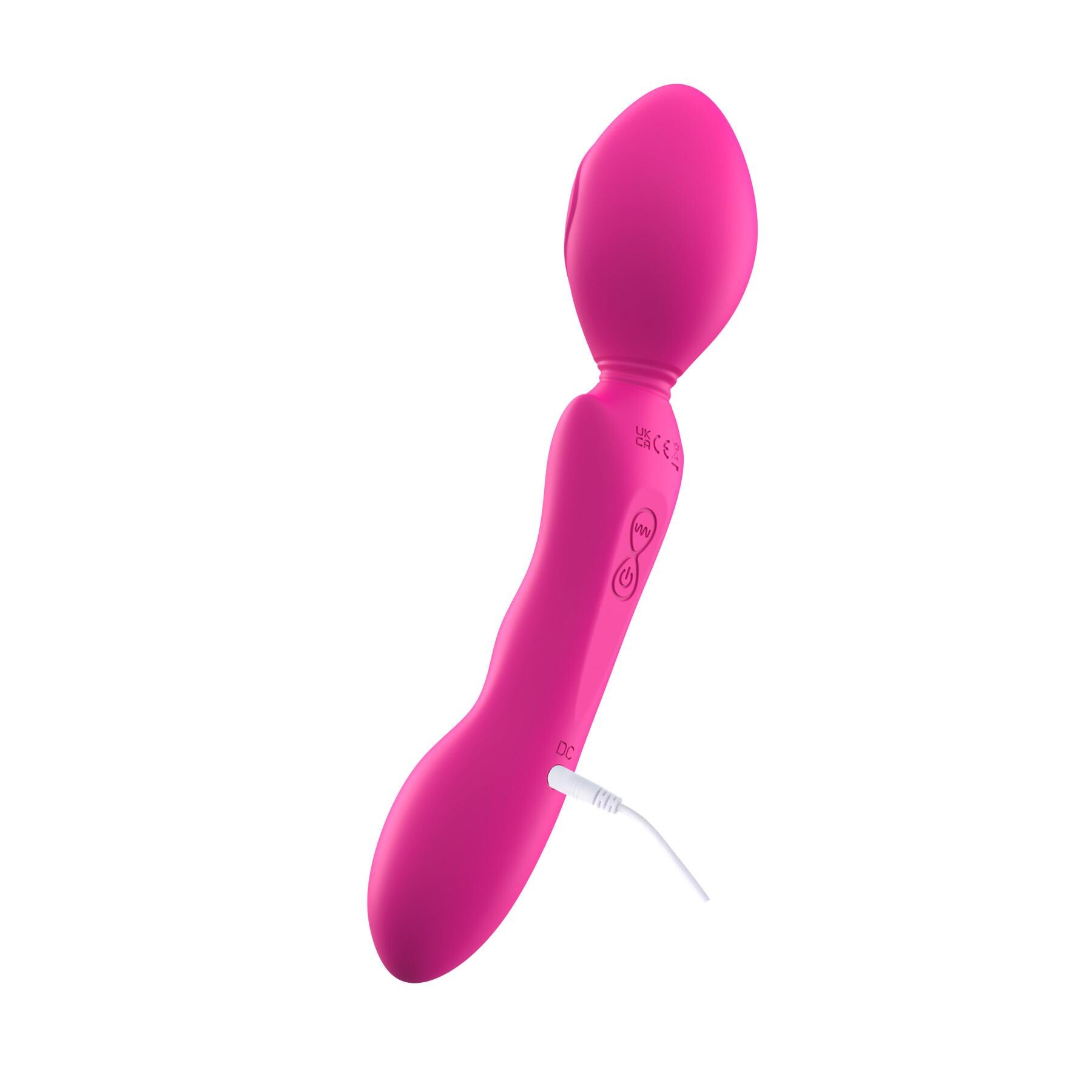 Adam & Eve Rumble Flex Grinder Wand Massager - Product Shot #2