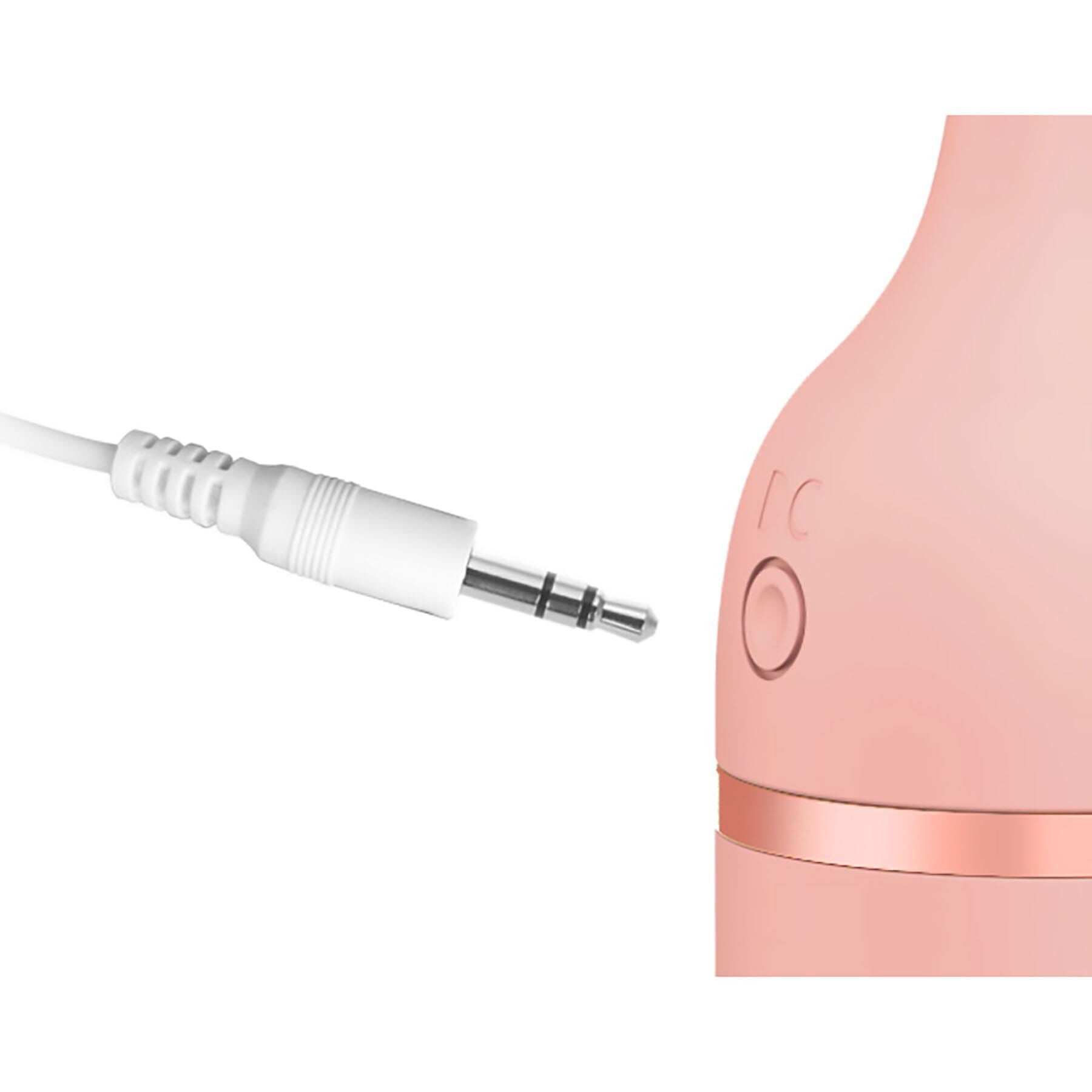 Adam & Eve Firefly Light Up Bullet - Showing Where Charging Cable is Placed