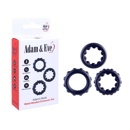 Adam's Studs - Product and Packaging - Black