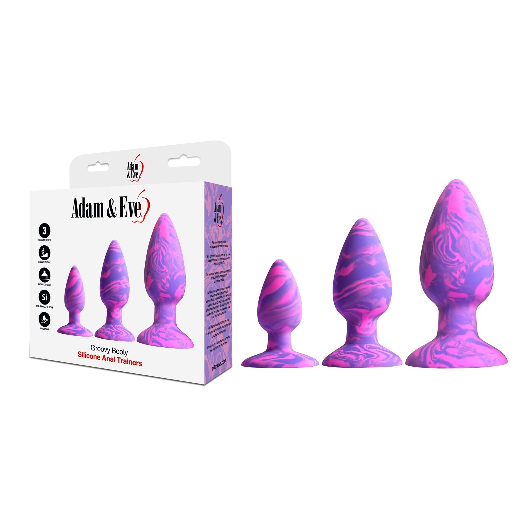 Groovy Booty Silicone Anal Trainers