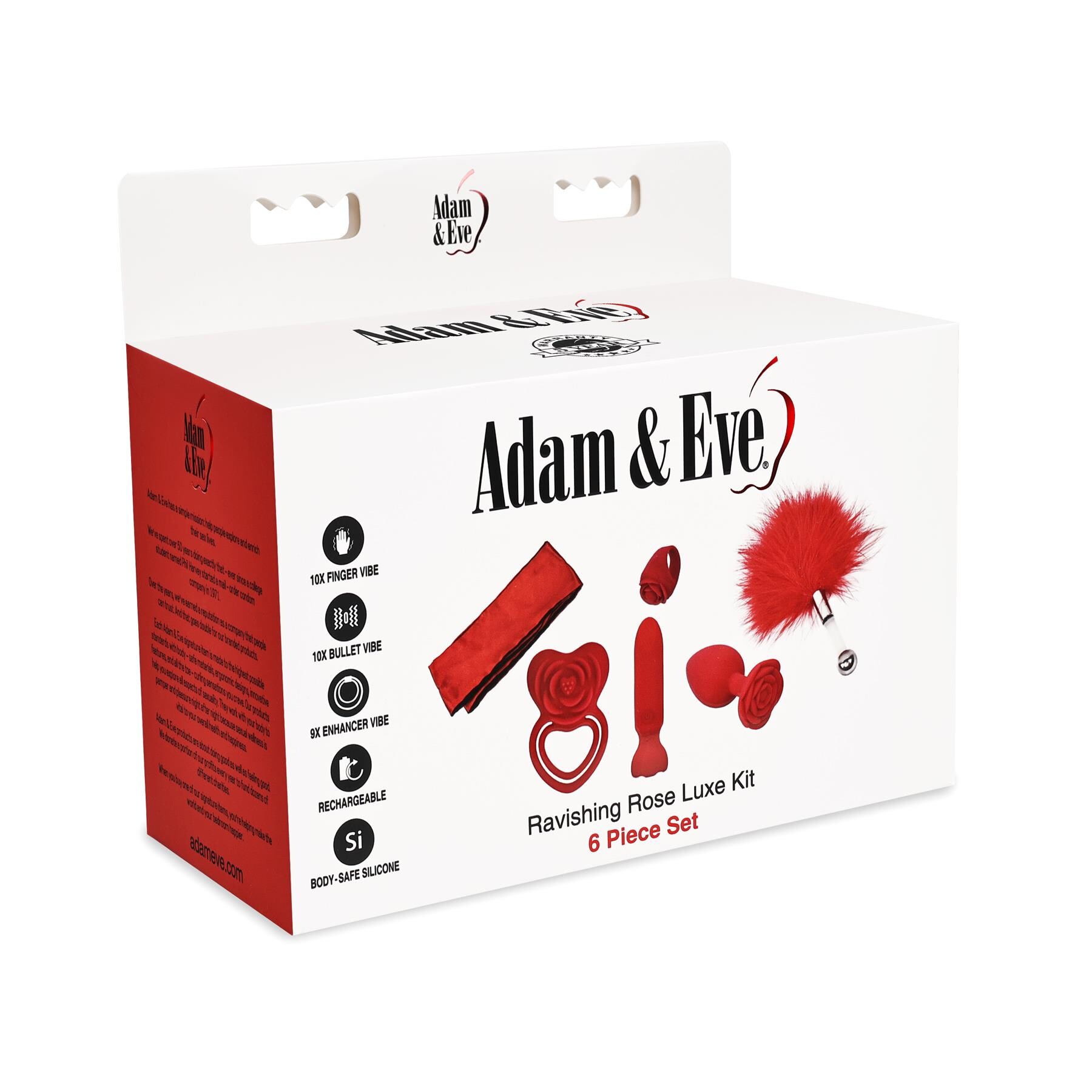 ADAM & EVE RAVIAHING ROSE LUXE KIT FRONT PACKAGE