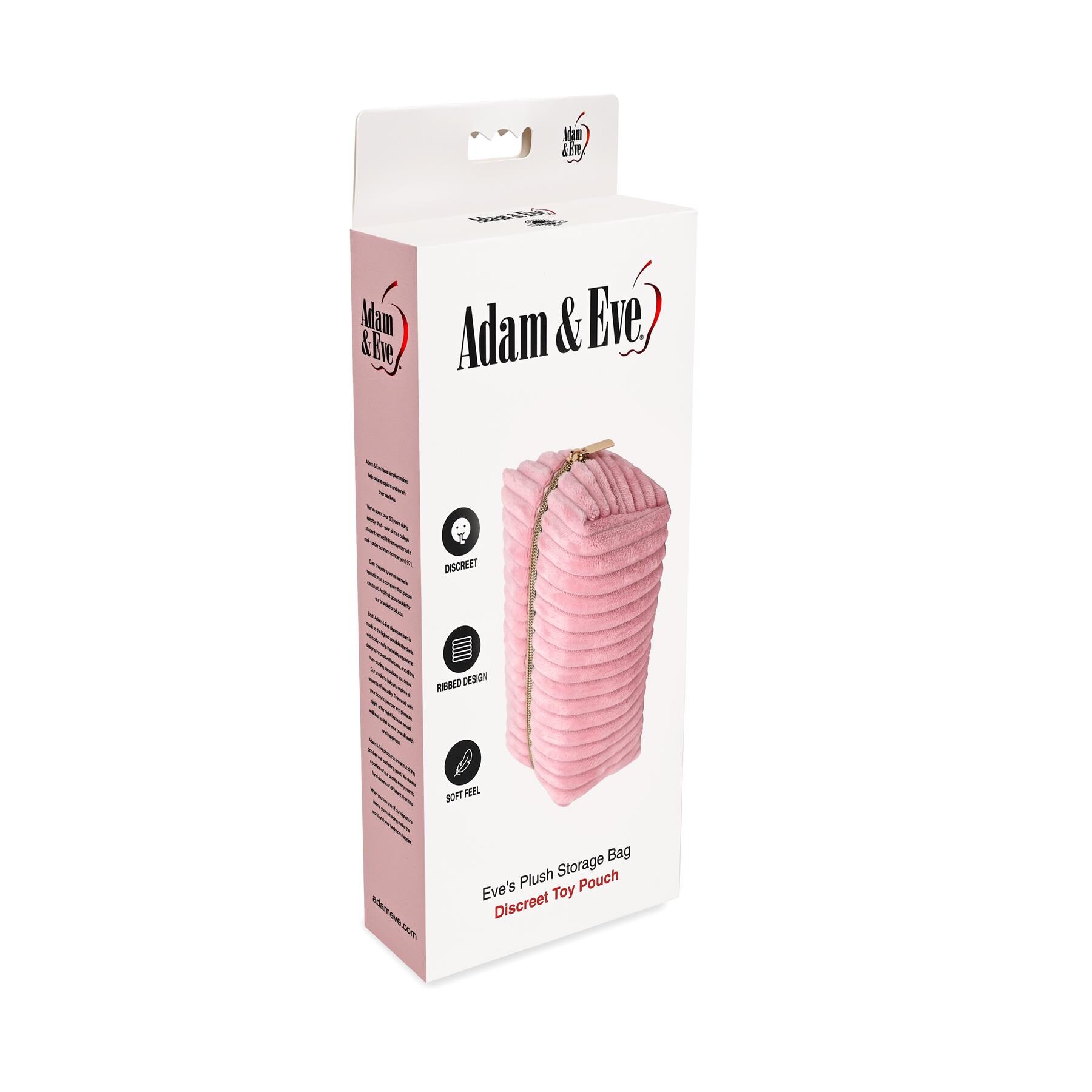 EVE'S PLUSH TOY STORAGE BAG FRONT OF PACKAGE