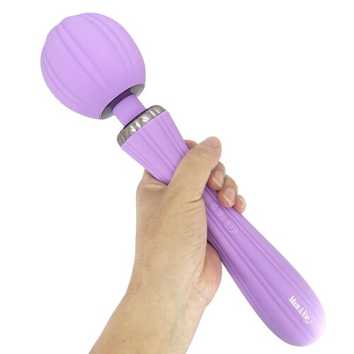 Adam & Eve Her Majesty Wand Massager - Hand Shot