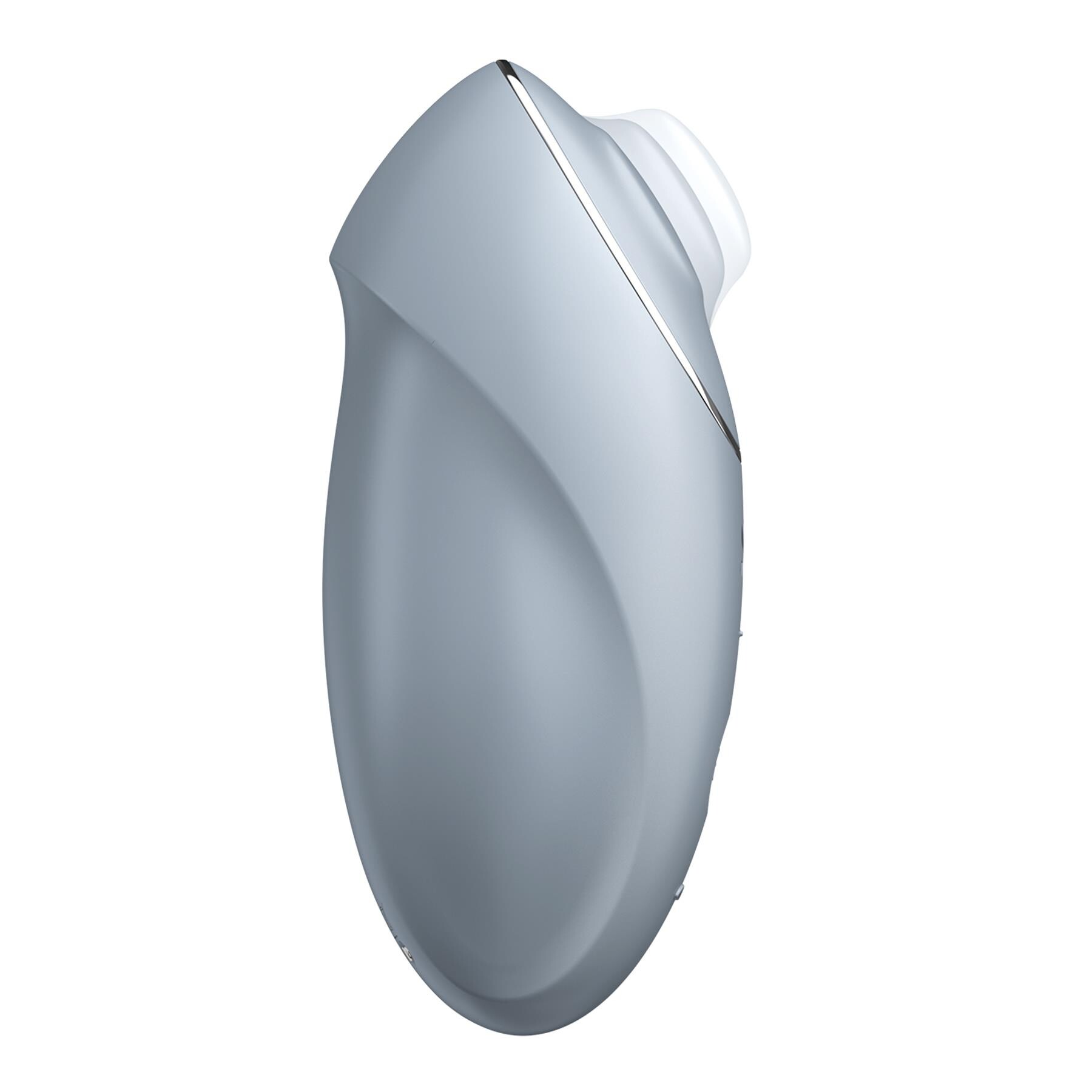 Satisfyer Tap & Climax 1 Clitoral Stimulator - Product Shot #4 color blue