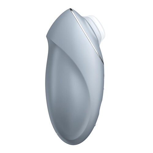 Satisfyer Tap & Climax 1 Clitoral Stimulator - Product Shot #4 color blue