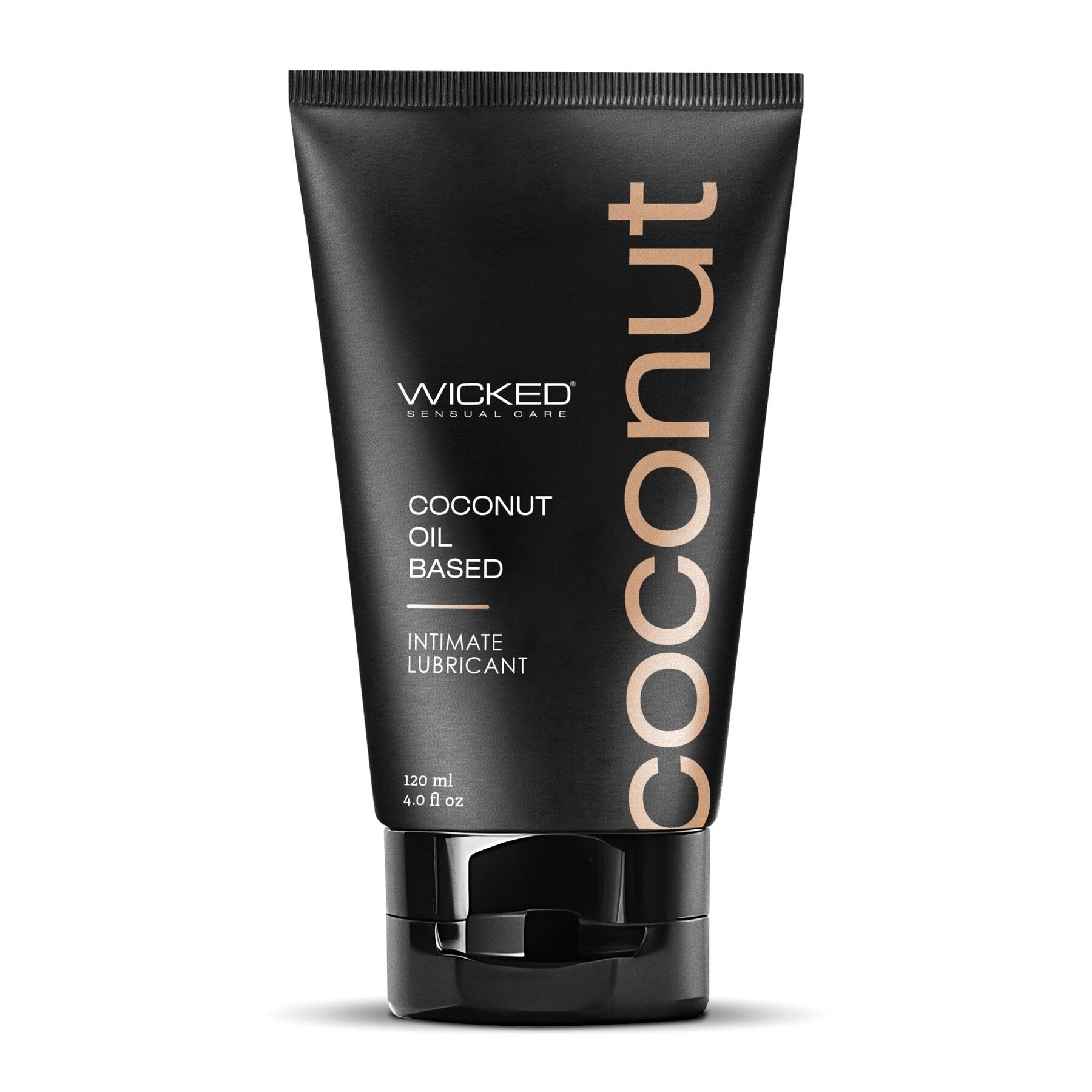 coconut oil based intimate  lubricant front