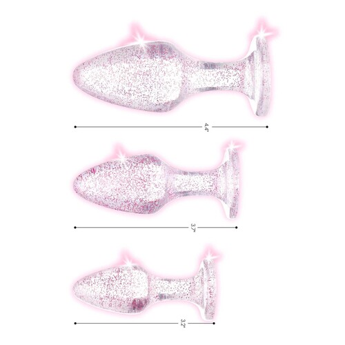 Booty Sparks Pink Glitter Gem - Anal Toys | Adam & Eve