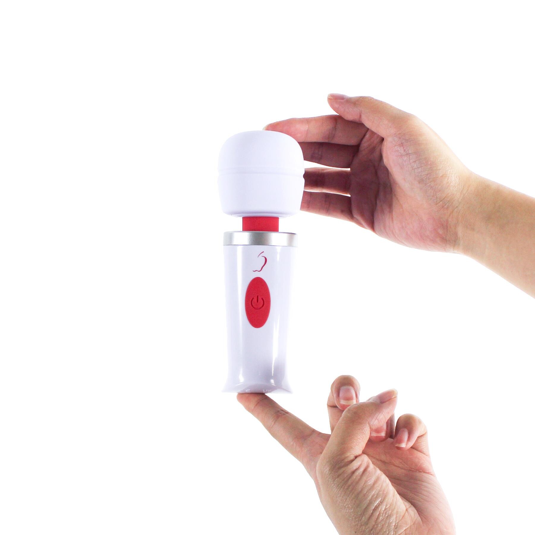 A&E Mini Magic Massager - Hand Shot to Show Size