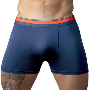Soo Cumfy Boxer Brief navy front cropped