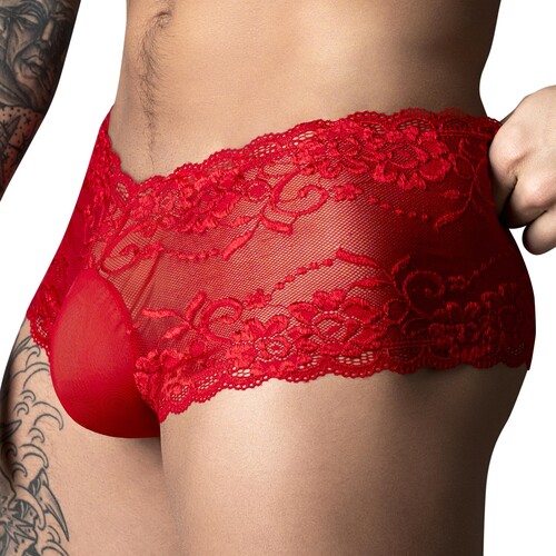 Sassy Mini Short Sheer Pouch side