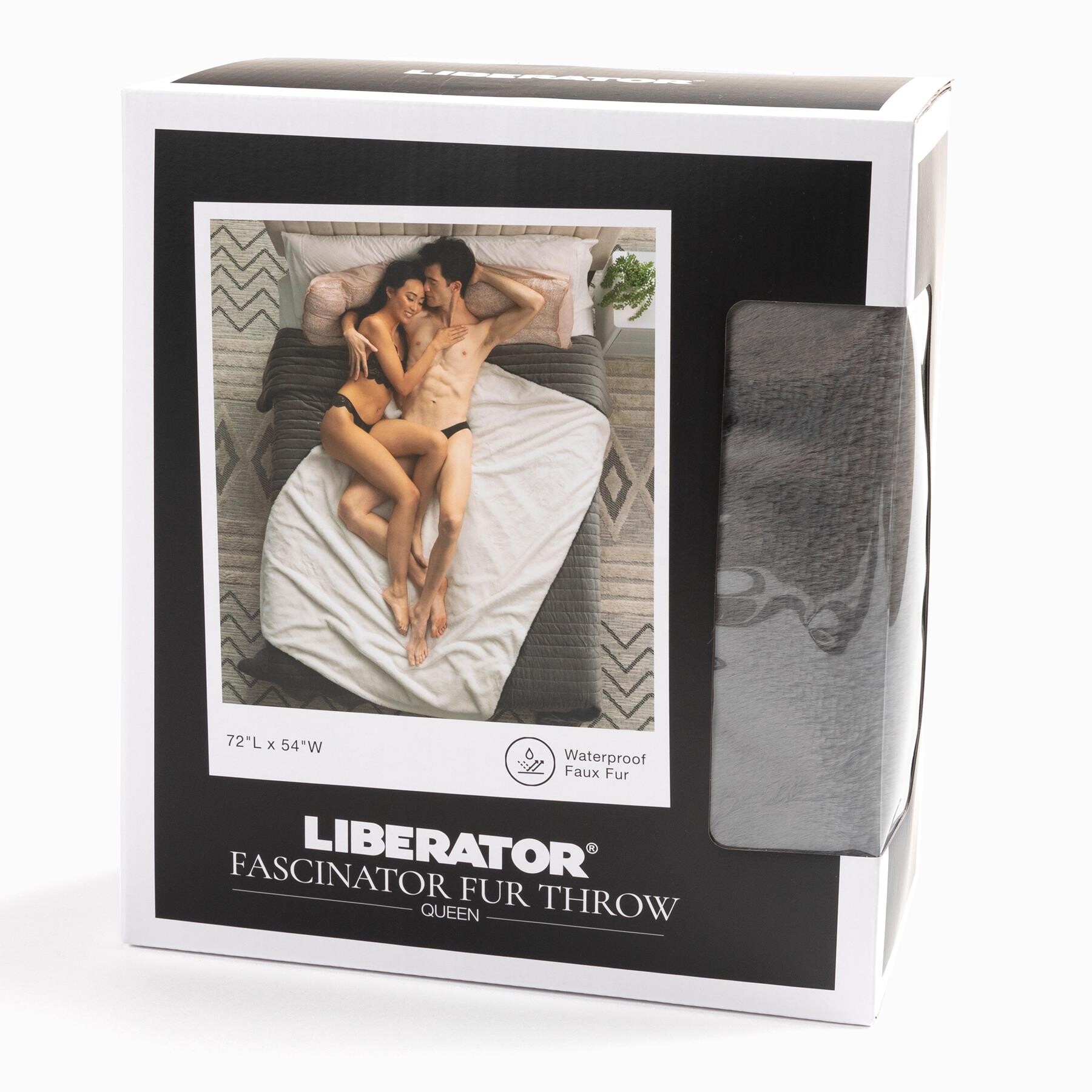 Liberator Fascinator Fur Throw package only