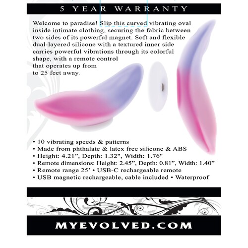 Paradise Panty Vibrator With Remote Control directions and features 1